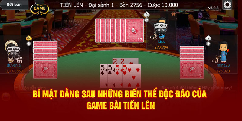 Game Bài Tiến Lên Với 3 Bí Kíp Làm Chủ Sân Chơi Đỉnh Cao